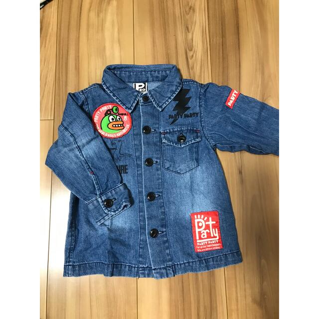 PARTYPARTY(パーティーパーティー)のPARTY PARTY シャツ キッズ/ベビー/マタニティのキッズ服男の子用(90cm~)(Tシャツ/カットソー)の商品写真