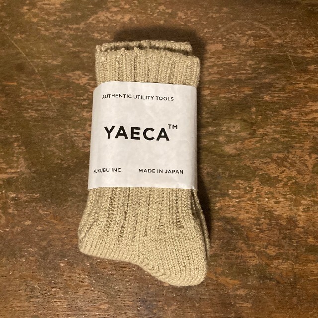 YAECA(ヤエカ)のYAECA ヤエカ コットンシルクソックス レディースのレッグウェア(ソックス)の商品写真