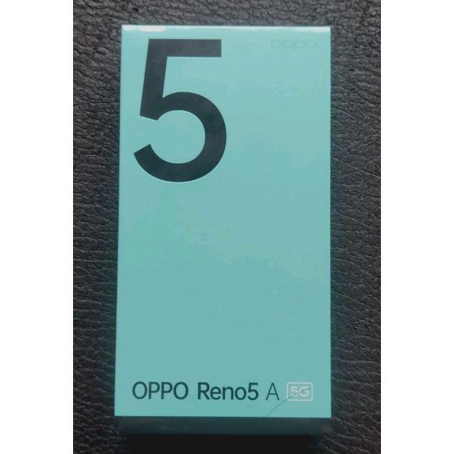 OPPO Reno5A シルバーブラック A103OP 新品未開封 即日対応可