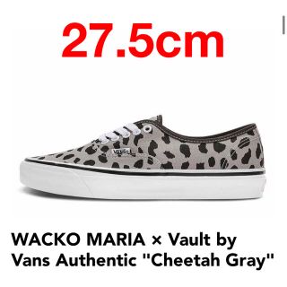 バンズボルト(VANS VAULT)のWACKO MARIA VAULT BY VANS /  AUTHENTIC(スニーカー)