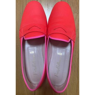 レペット(repetto)のPRETTY BALLERINASプリティバレリーナ☆36ネオンピンク(スリッポン/モカシン)