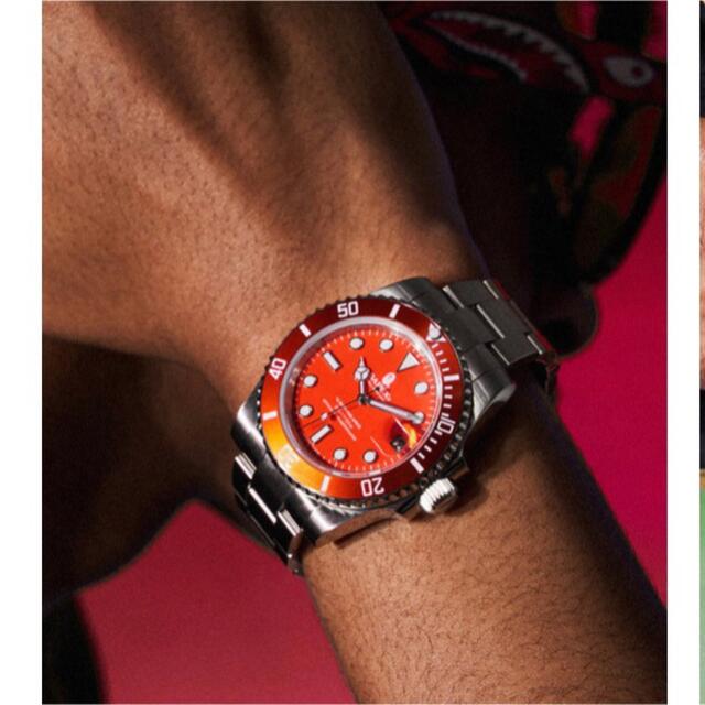 A BATHING APE TYPE 1 BAPEX ORANGE ベイペックス