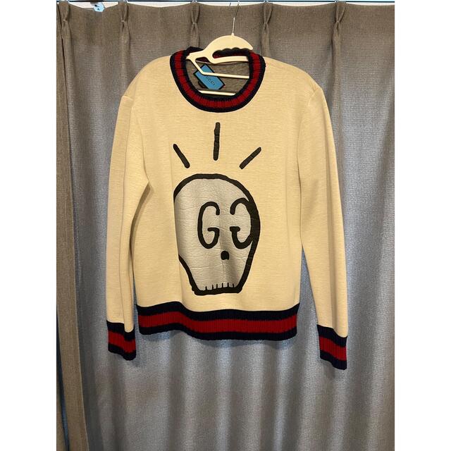 Gucci - ジミン着用 BTS ジミン テテ GUCCI ghost sweatshirt の通販