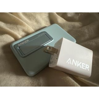 Ankerモバイルバッテリー+65W 充電器(バッテリー/充電器)