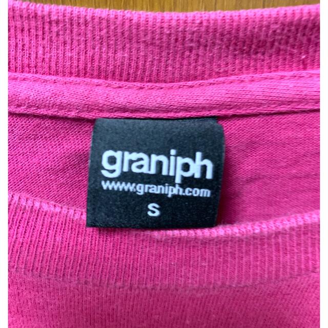 Design Tshirts Store graniph(グラニフ)のグラニフ　Ｔシャツ　ピンク メンズのトップス(Tシャツ/カットソー(半袖/袖なし))の商品写真