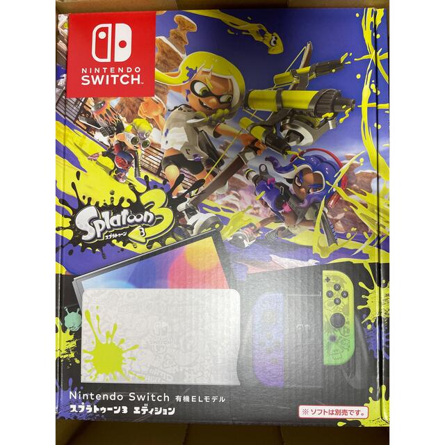 Nintendo switch スプラトゥーンゲームソフト/ゲーム機本体