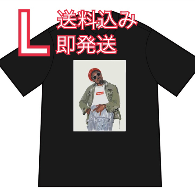 Supreme Andre 3000 Tee "Black"