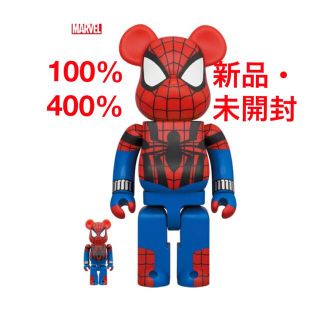 マーベル(MARVEL)のBE@RBRICK SPIDERMAN BEN REILLY 100％ 400％(フィギュア)