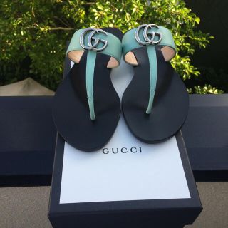 グッチ(Gucci)のお値引き不可！国内正規品 GUCCI グッチ マーモントサンダル(サンダル)