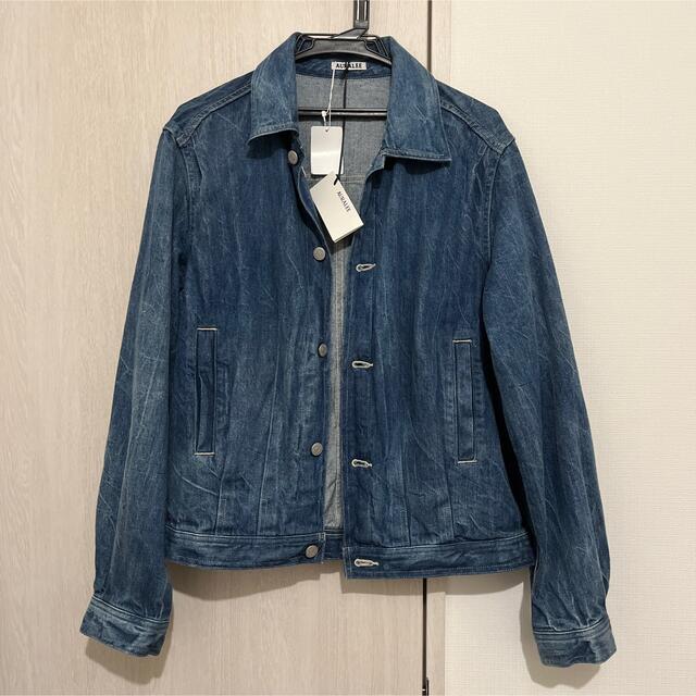 SELVEDGE FADED LIGHT DENIM BLOUSON メンズのジャケット/アウター(Gジャン/デニムジャケット)の商品写真