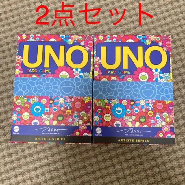 村上隆 UNO  2点セット 新品未使用  Takashi Murakami エンタメ/ホビーのテーブルゲーム/ホビー(トランプ/UNO)の商品写真