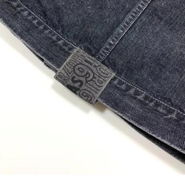 TENDERLOIN(テンダーロイン)のTENDERLOIN DENIM JKT WASH BLACK XL メンズのジャケット/アウター(Gジャン/デニムジャケット)の商品写真