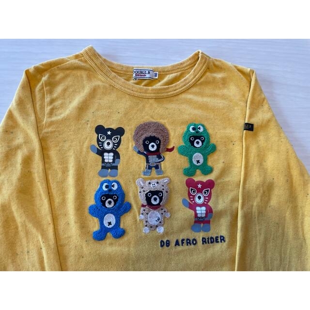 ダブルB 150 長袖Tシャツ 2枚セット ミキハウス ダブルB mikihouse DOUBLE_B 長袖Tシャツセット BOX