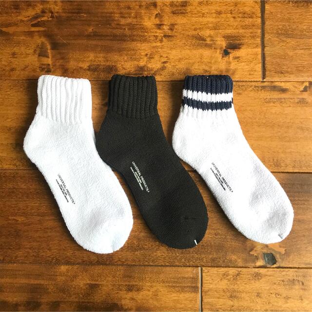 【新品】UNIVERSAL PRODUCTS SOCKS【3足】ソックス 靴下