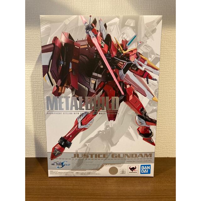 新品未開封品】METAL BUILD メタルビルド ジャスティスガンダム模型