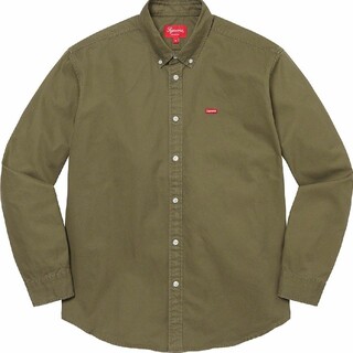 シュプリーム(Supreme)のSupreme 21aw Small Box Twill Shirt L(シャツ)