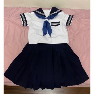 セーラー服 スカート 制服 本物 コスプレの通販 by Mari's shop|ラクマ