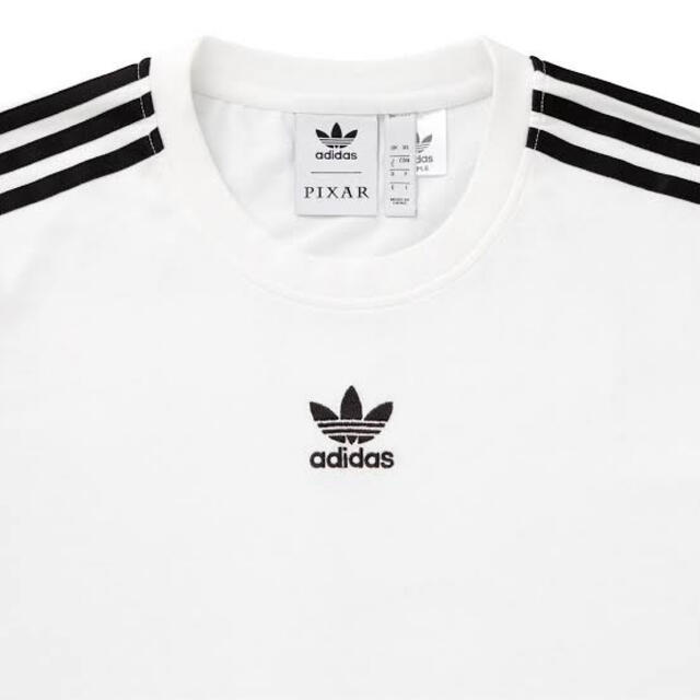 adidas(アディダス)の【adidas×Disney PIXAR】限定販売品　ホワイト　Tシャツ　XL レディースのトップス(Tシャツ(半袖/袖なし))の商品写真
