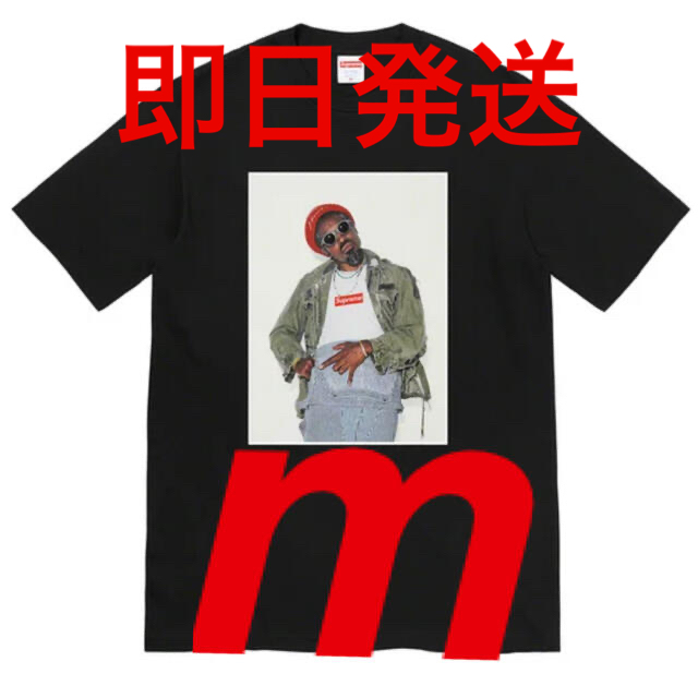 トップスsupreme アンドレ　tee M