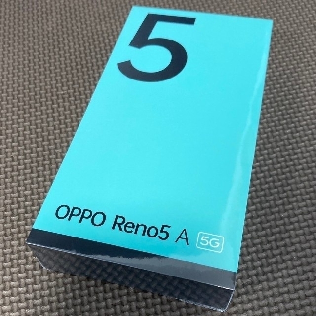 【新品未開封】OPPO Reno5A esim アイスブルー ワイモバイル