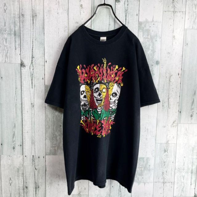 WANIMA(ワニマ)の大人気　WANIMA ワニマ　メンバースカルデザイン　バンドTシャツ メンズのトップス(Tシャツ/カットソー(半袖/袖なし))の商品写真