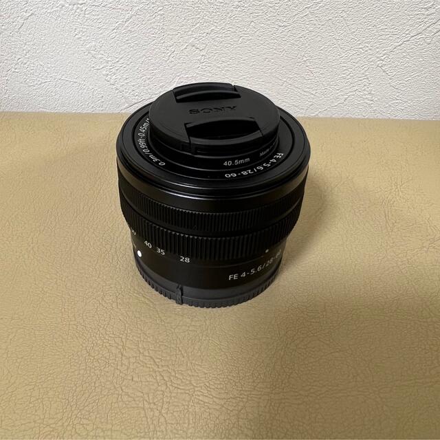 SONY(ソニー)のSONY 「28-60mm F4-5.6（SEL2860）」ほぼ新品　おまけ付 スマホ/家電/カメラのカメラ(レンズ(ズーム))の商品写真