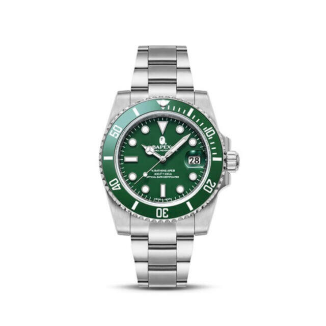 A BATHING APE TYPE 1 BAPEX GREEN