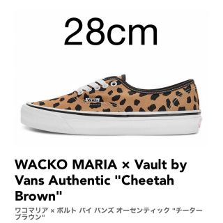 バンズボルト(VANS VAULT)のWACKO MARIA VAULT BY VANS OG AUTHENTIC(スニーカー)