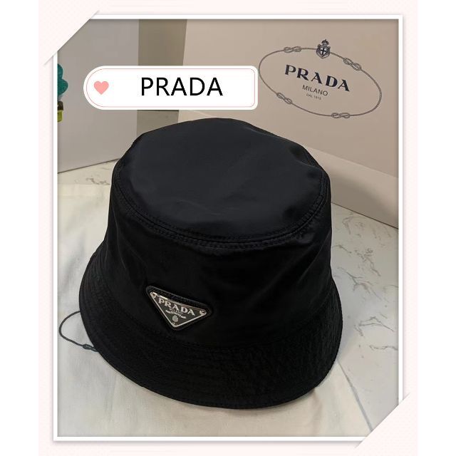 【SALE】 PRADA 帽子　キャップ バケットハット PRADA - キャップ