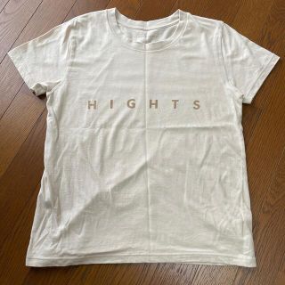 アッパーハイツ(upper hights)のアッパーハイツ　Tシャツ　ベージュ　1(Tシャツ(半袖/袖なし))