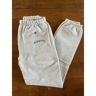 チャンピオン(Champion)のMINNANO CHAMPION ビームス別注 スウェットパンツ グレー M(その他)