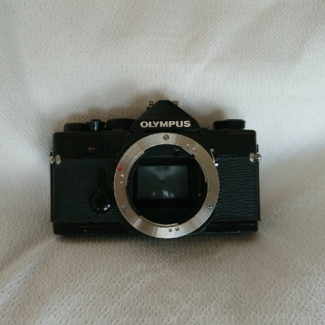 OLYMPUS(オリンパス)のOLYMPUS OM-1ブラックボディー【ジャンク・部品取り用】 スマホ/家電/カメラのカメラ(フィルムカメラ)の商品写真