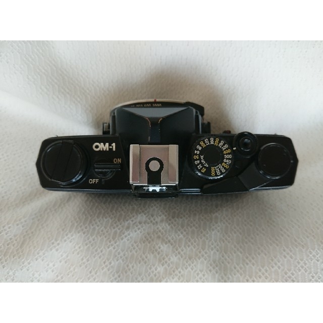 OLYMPUS(オリンパス)のOLYMPUS OM-1ブラックボディー【ジャンク・部品取り用】 スマホ/家電/カメラのカメラ(フィルムカメラ)の商品写真