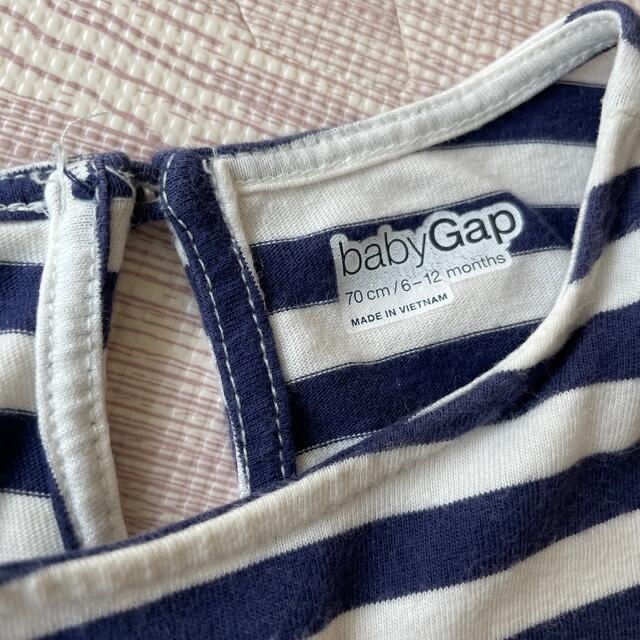 Baby gap 小麦柄ワンピース 70 ワンピース | shalva.org.il