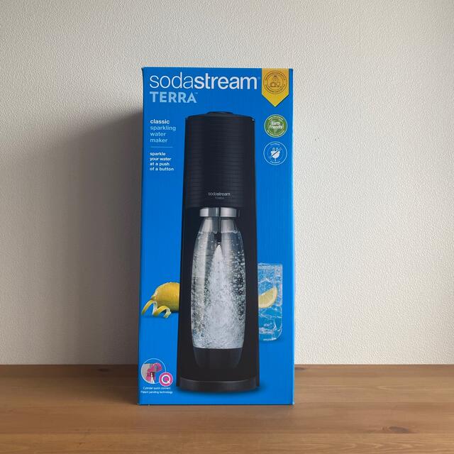 ソーダストリームsodastream TERRA(テラ) ブラック