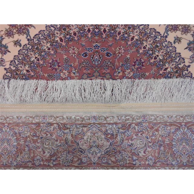 メーカー直売 多色織 高密度 輝く 本場イラン産 絨毯 約150×225cm