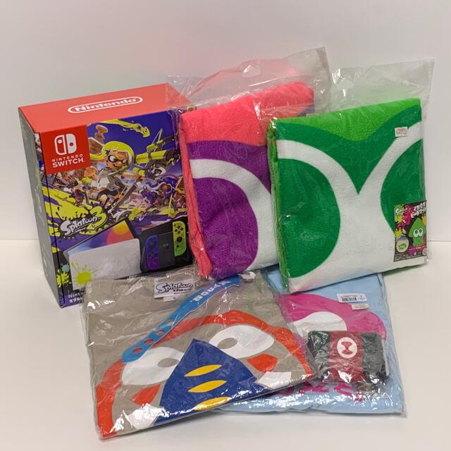 Nintendo Switchスプラトゥーン3エディション本体＋グッズ