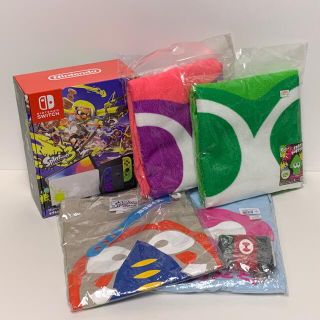 ニンテンドースイッチ(Nintendo Switch)のNintendo Switchスプラトゥーン3エディション本体＋グッズ(家庭用ゲーム機本体)