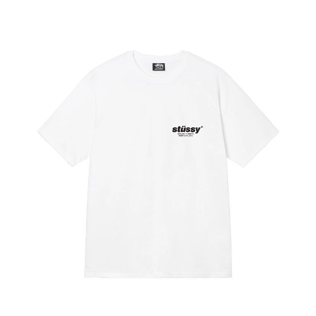 STUSSY(ステューシー)のSTUSSY GUMBALL TEE WHITE メンズのトップス(Tシャツ/カットソー(半袖/袖なし))の商品写真