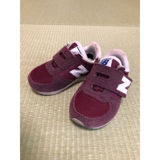 ニューバランス(New Balance)のニューバランス スニーカー ボルドー えんじ色 220 12cm(スニーカー)