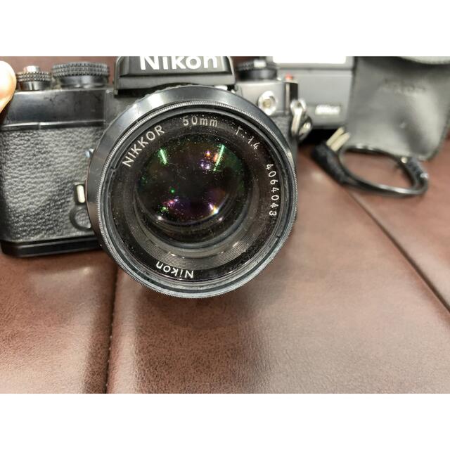 美品　ニコン　FM.50/1.4  ストロボ