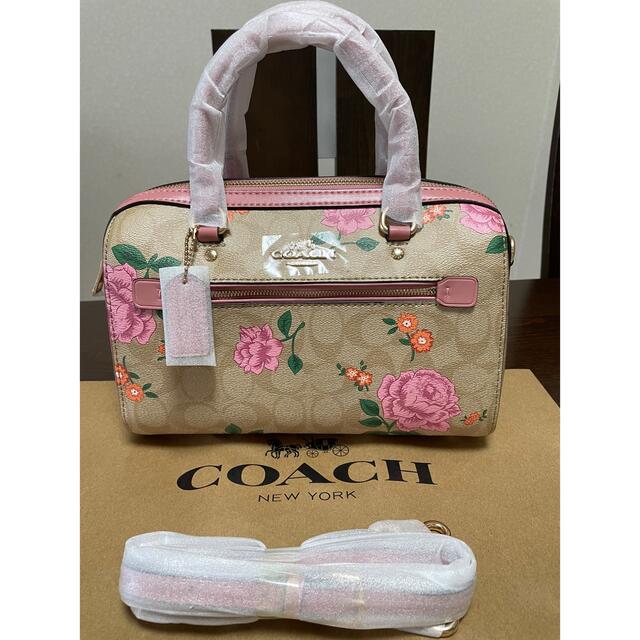 COACH ショルダーバッグ 2way シグネチャー 花柄 アウトレット