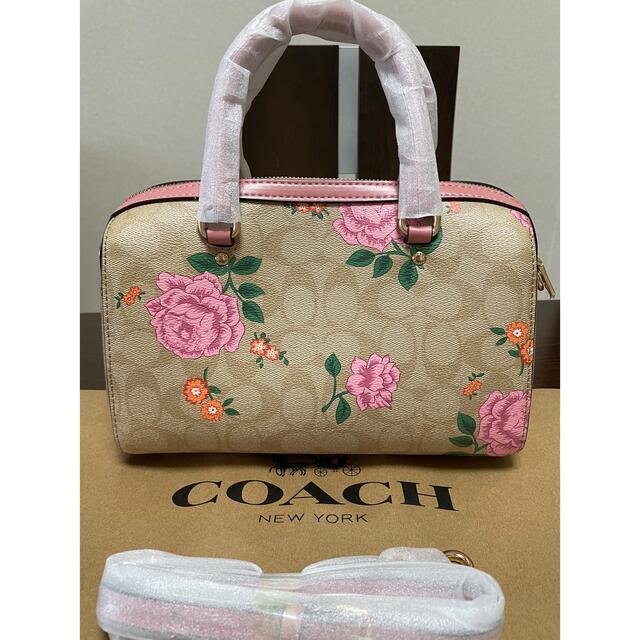 COACH ショルダーバッグ 2way シグネチャー 花柄 アウトレット