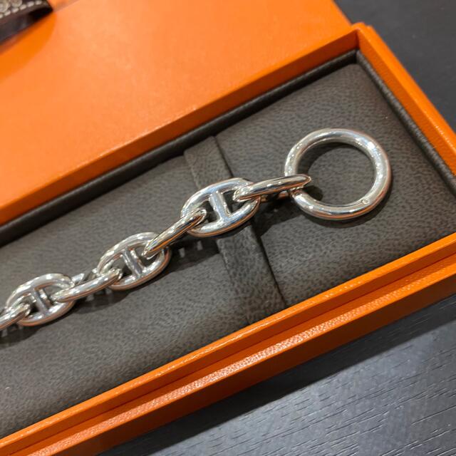 極美品・保管品 エルメス シェーヌダンクル MM 15ブレス 箱/リボン 極美品・保管品 エルメス シェーヌダンクル MM 15ブレス 箱/リボン