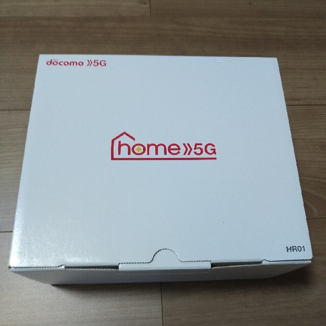 NTTdocomo(エヌティティドコモ)のドコモ home5G HR01 エンタメ/ホビーのエンタメ その他(その他)の商品写真