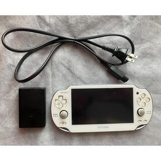 プレイステーションヴィータ(PlayStation Vita)のPlayStation Vita   PCH-1000 クリスタルホワイト(携帯用ゲーム機本体)
