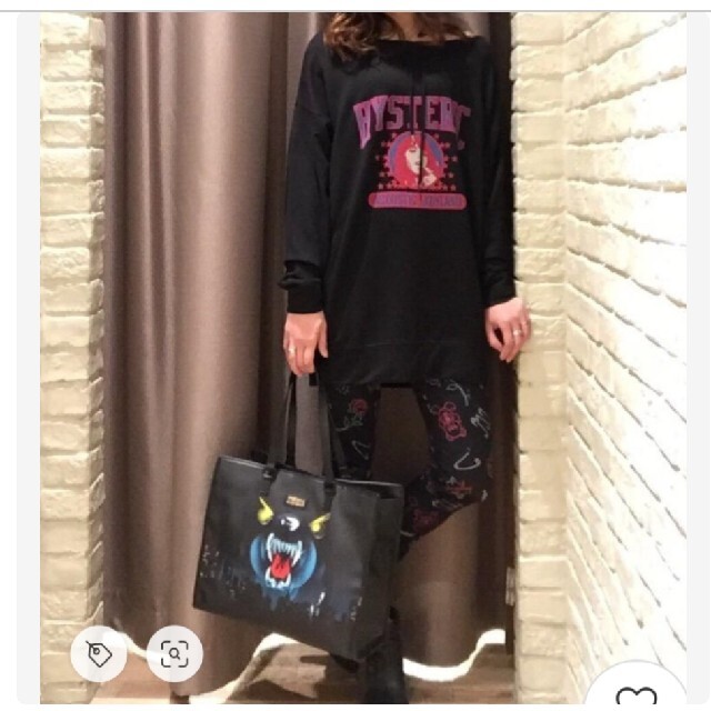 HYSTERIC GLAMOUR(ヒステリックグラマー)のヒステリックグラマー  bear ベア レギンス レディースのパンツ(その他)の商品写真