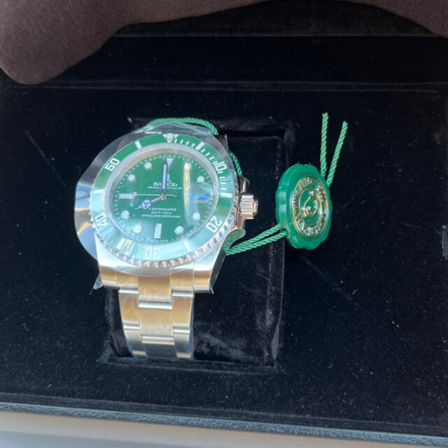 A BATHING APE(アベイシングエイプ)のA BATHING APE  CLASSIC TYPE 1 BAPEX® 緑 メンズの時計(腕時計(アナログ))の商品写真