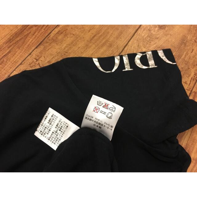 Emporio Armani(エンポリオアルマーニ)の⑨EMPORIO ARMANI Ｔシャツ ブラック(黒) M メンズのトップス(Tシャツ/カットソー(半袖/袖なし))の商品写真