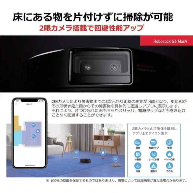 Roborock S6 MaxV S6V52-04 ロボロック ロボット掃除機 | www